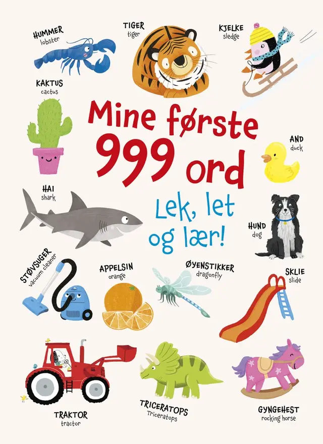 Mine første 999 ord - Innholdsrik pekebok