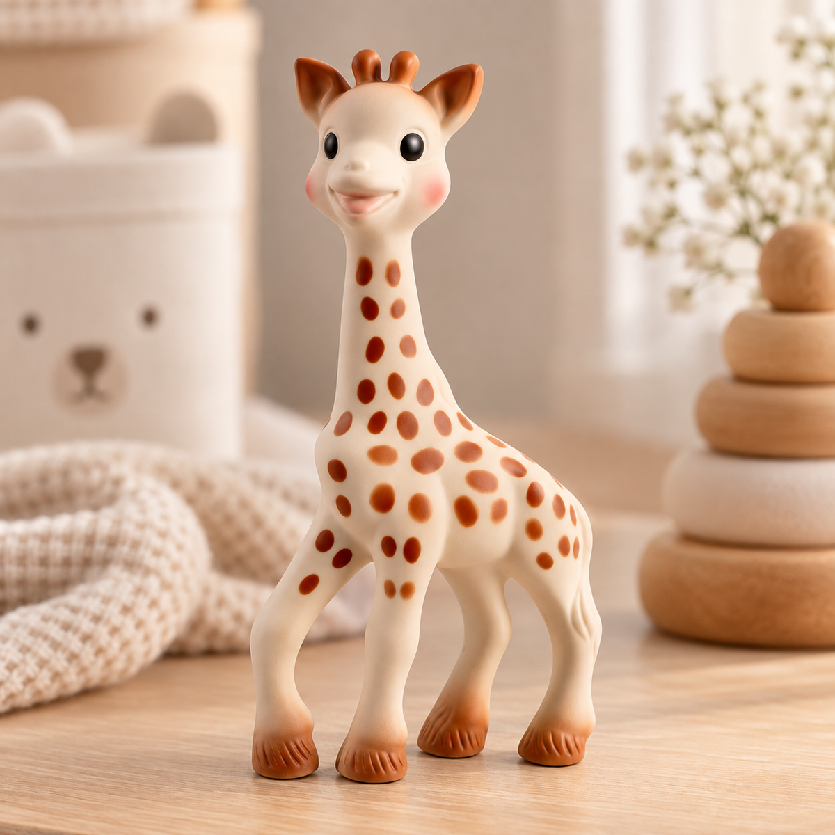 Sophie la Girafe – klassisk biteleke og sanseleke