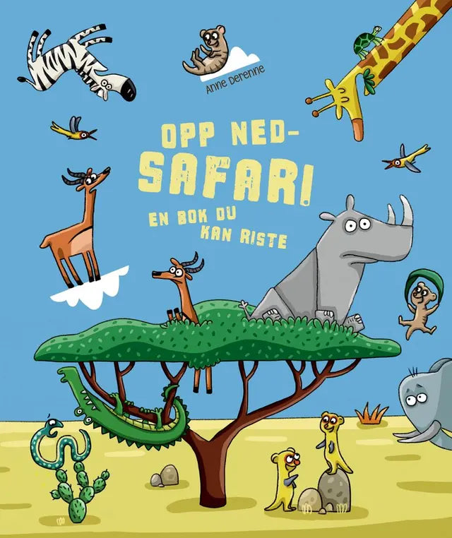 Opp ned-safari - Interaktiv bildebok