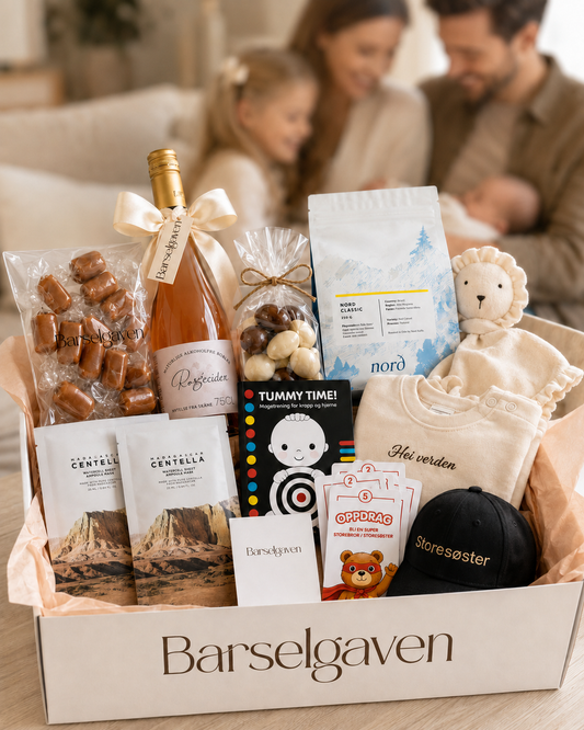 Familiepakken - Til foreldrene, den nyfødte og storesøsken
