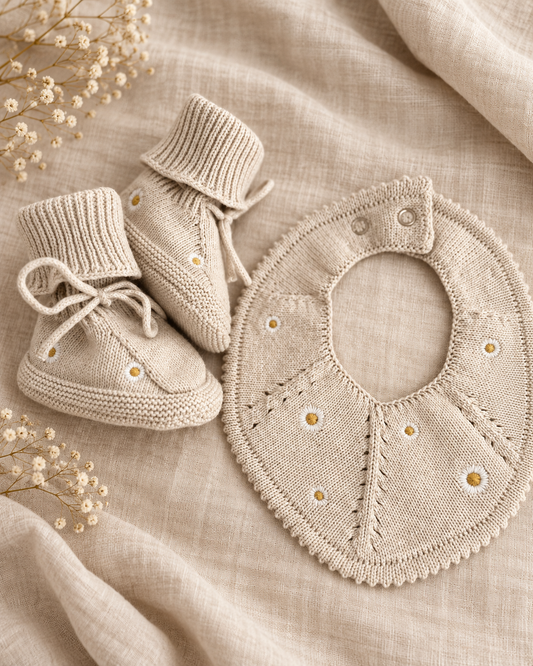 Babysett Petite Daisy – Smekke & babytøfler
