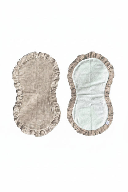 Gulpeklut med vanntett underside 2 pk