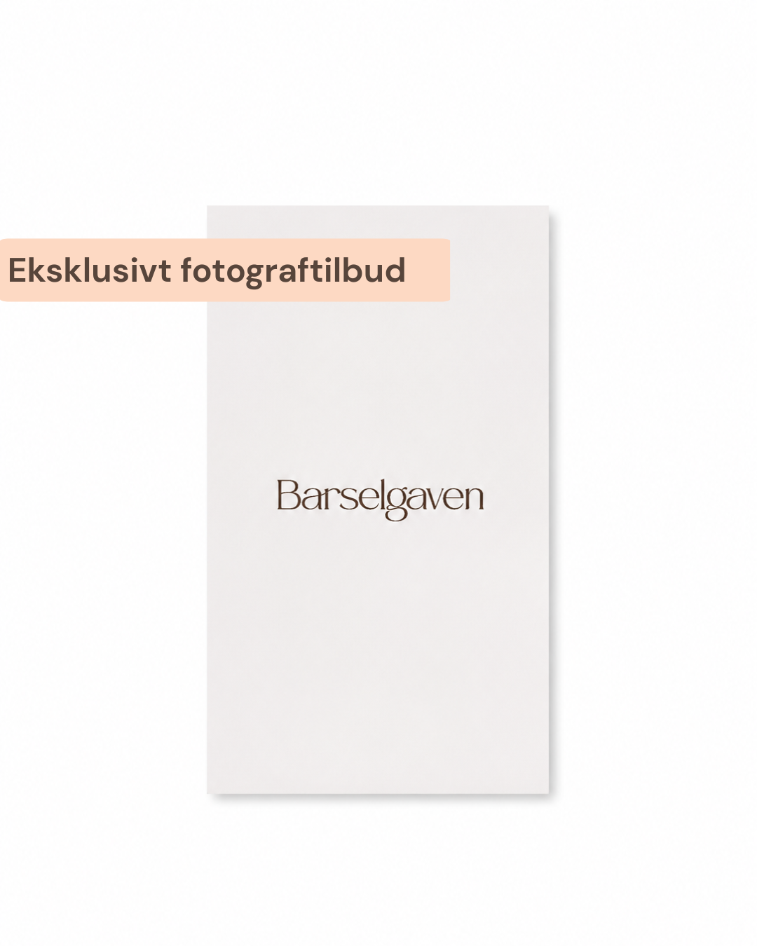 Familiepakken - Til foreldrene og den nyfødte