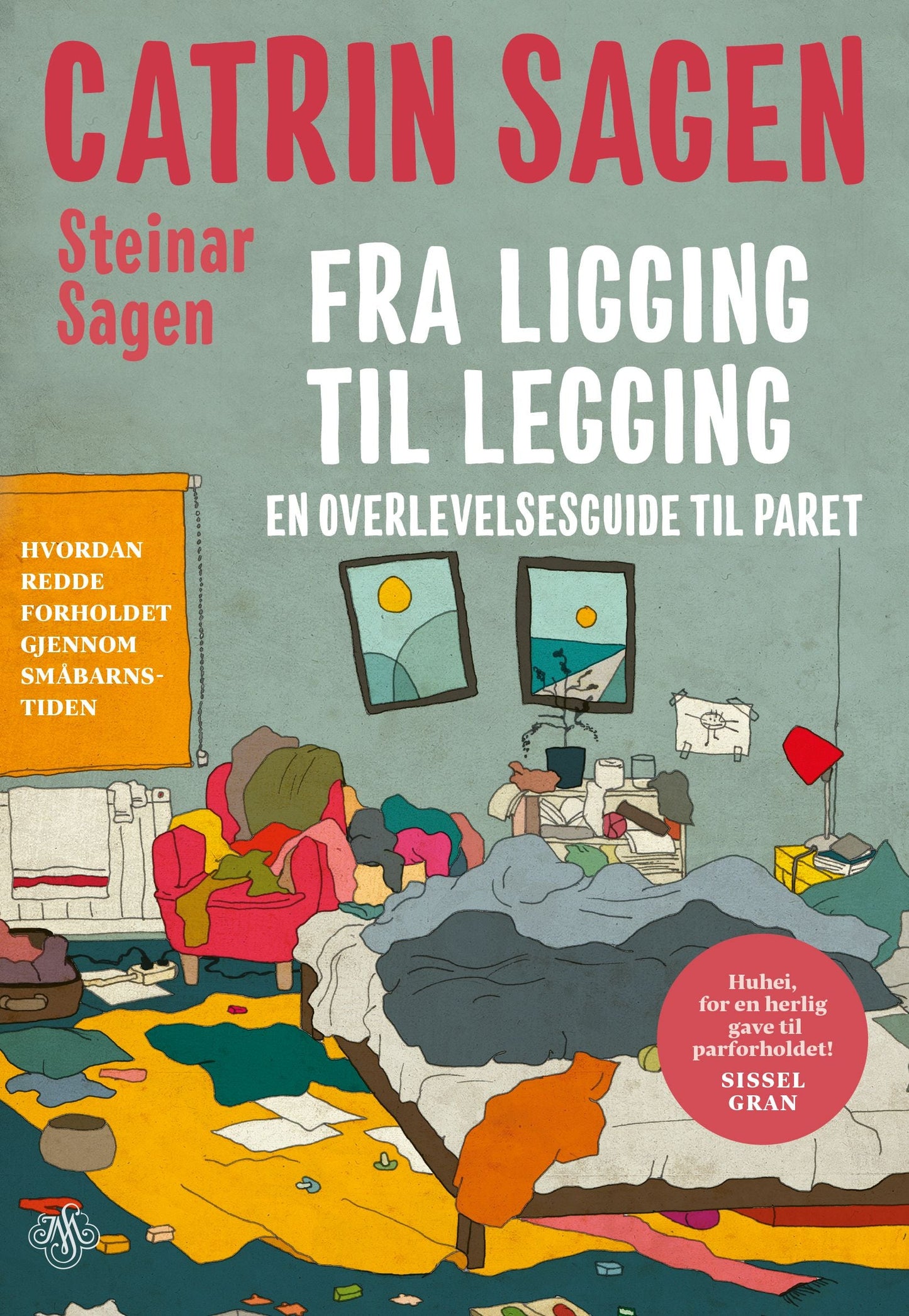 Fra ligging til legging – bok om parforholdet i småbarnstiden